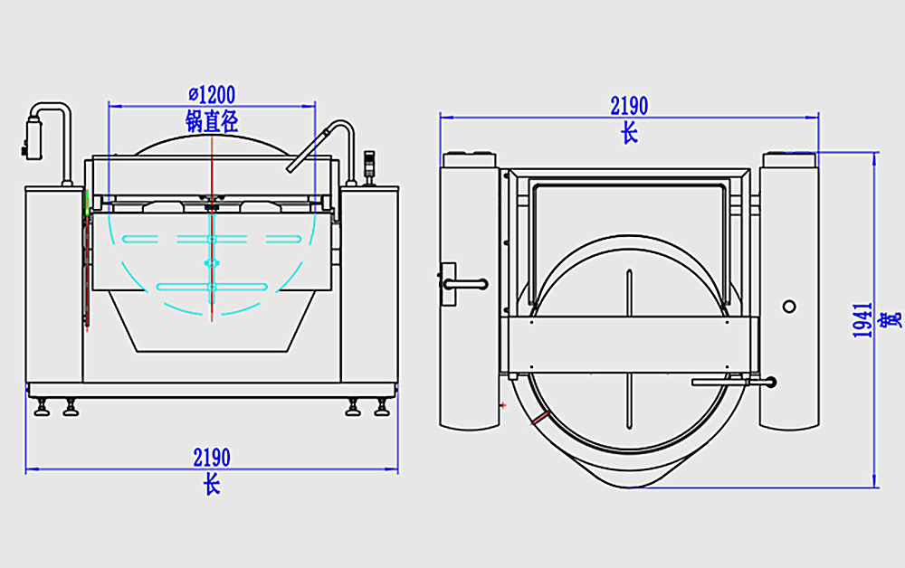 焯煮、油炸設備